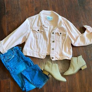 Light Pink Jean Jacket